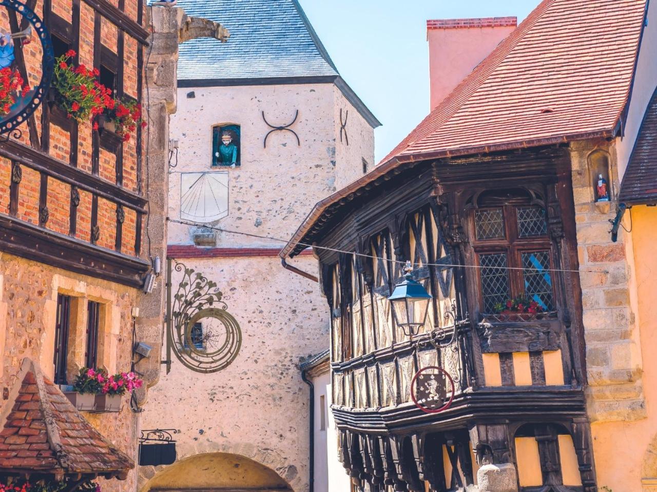 Grand Hotel De Bourbon-Lancy - Spa Et Restaurant - Logis Eksteriør bilde