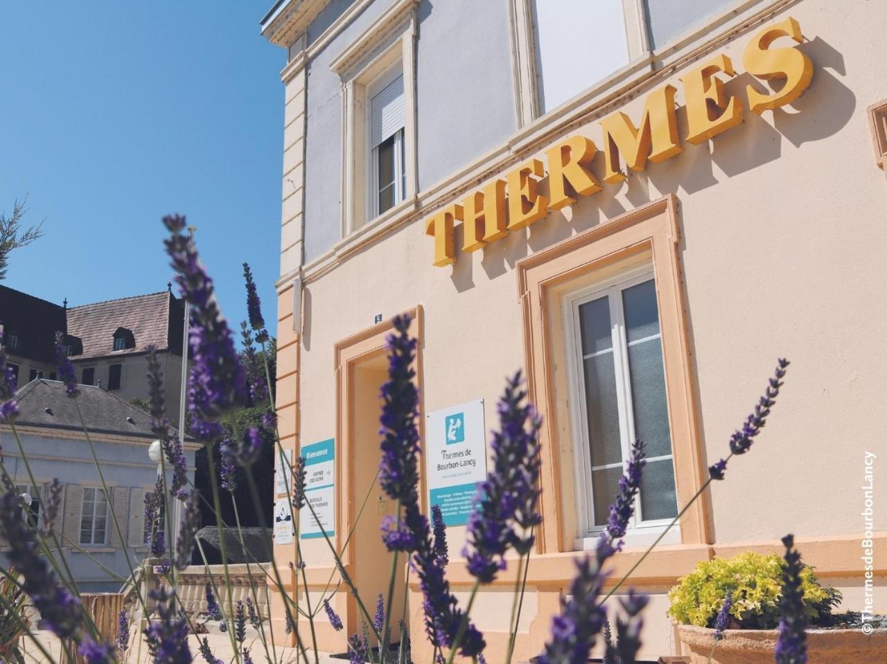 Grand Hotel De Bourbon-Lancy - Spa Et Restaurant - Logis Eksteriør bilde